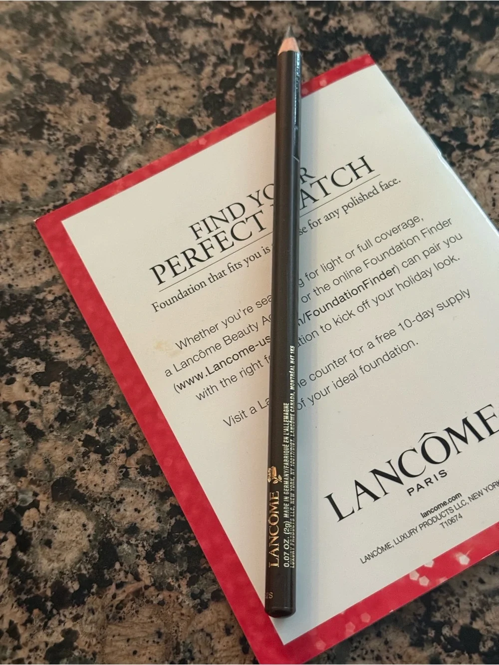 NWOT Lancome Black Definicils Mascara & Le Crayon Khol Black-Brown Eyeliner Set